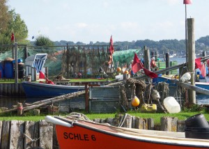 Fischereihafen Schleswig; Foto:Fred Häusler