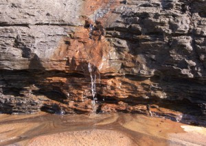 Kleiner Wasserfall; Foto: Fred Häusler